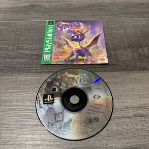 Spyro the Dragon (Sony PlayStation 1 PS1, 1998) Disc & Manual Only